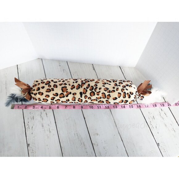 Multipet Katz Kuddlerz Elongated Plush Toy Cat Large Kicker Feathers Crinkle - Picture 3 of 7